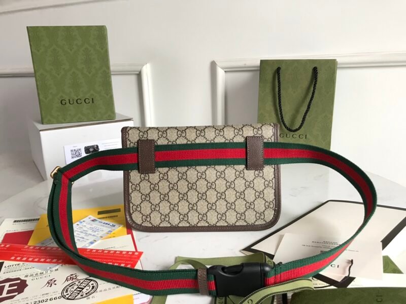 GUCCI Neo Vintage GG Supreme Belt Bag-24*16.5*4CM