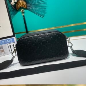 Gucci GG Embossed Crossbody Bag-24*14*7CM