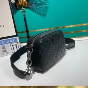 Gucci GG Embossed Crossbody Bag-24*14*7CM
