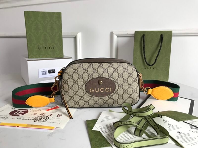 Gucci Vintage GG Supreme-24*15*7.5CM