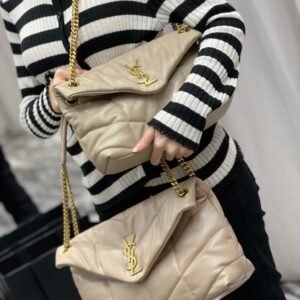 YSL Loulou Puffer-Lambskin Leather