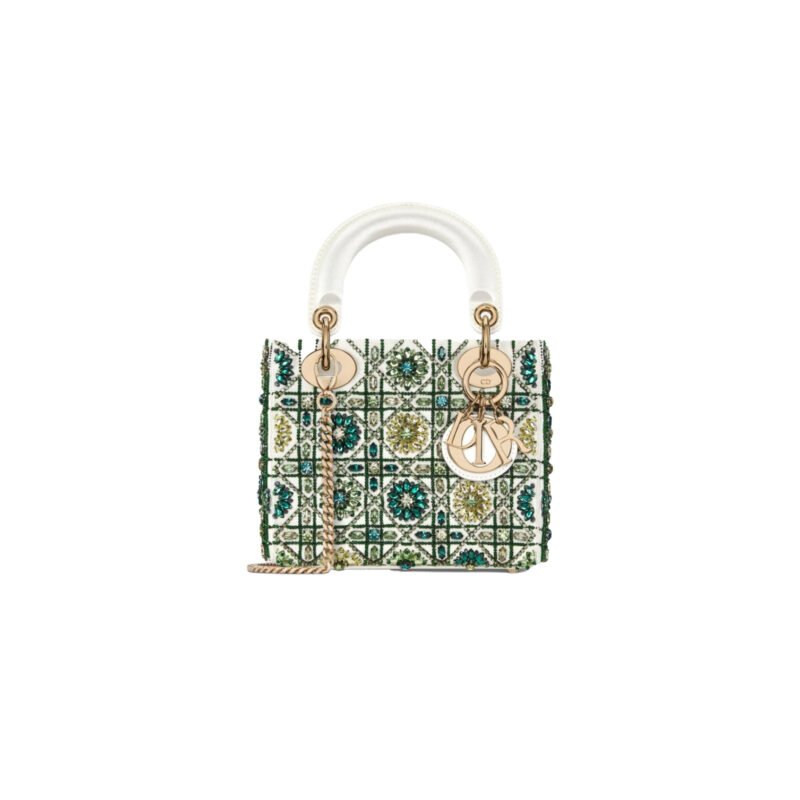 DIOR lady dior-tas Flower Cannages Calfskin
