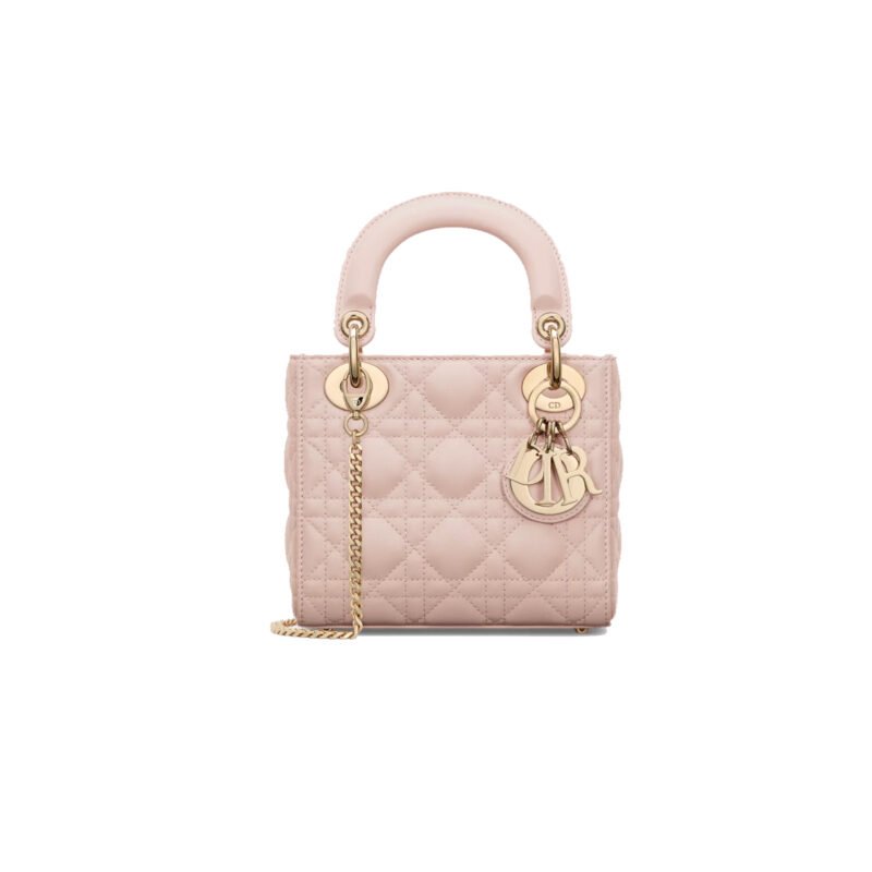 DIOR Mini Lady Dior Bag Cannage Lambskin