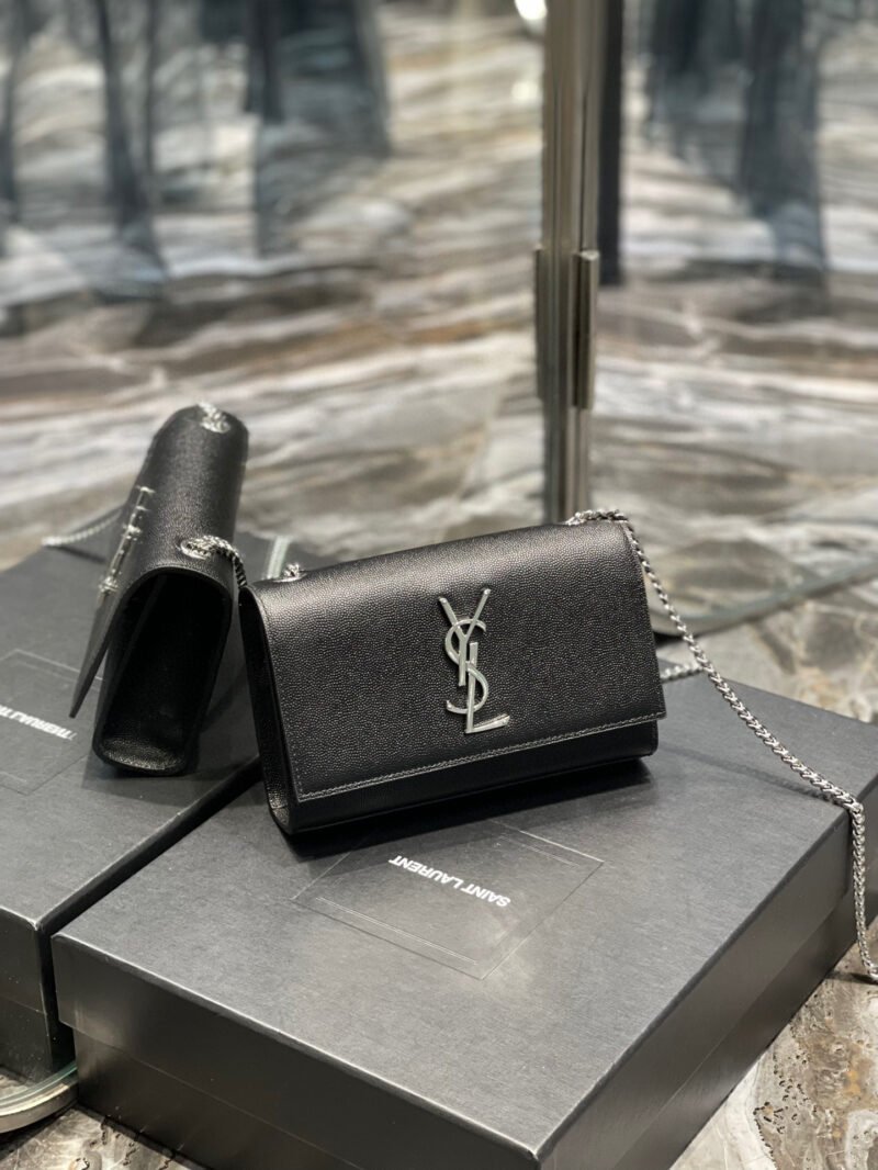 YSL Kate In Grain De Pouder Embossed Leather-20×13.5×5.5CM