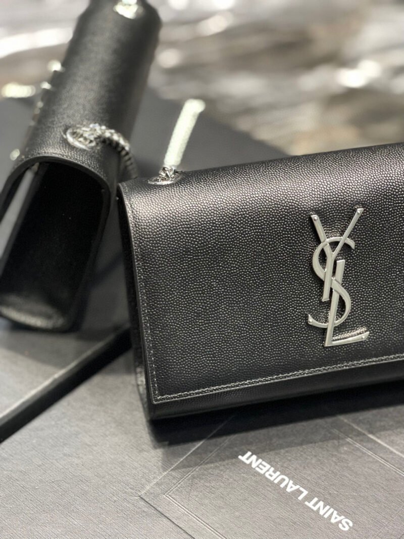 YSL Kate In Grain De Pouder Embossed Leather-20×13.5×5.5CM