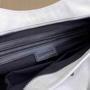 Balenciag Women’s Le City Bag in Optic White-38*24*14CM