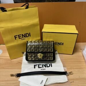 Fendi &Versace Chain Bag-20CM
