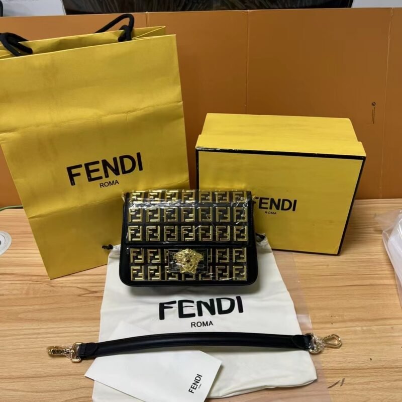 Fendi &Versace Chain Bag-20CM