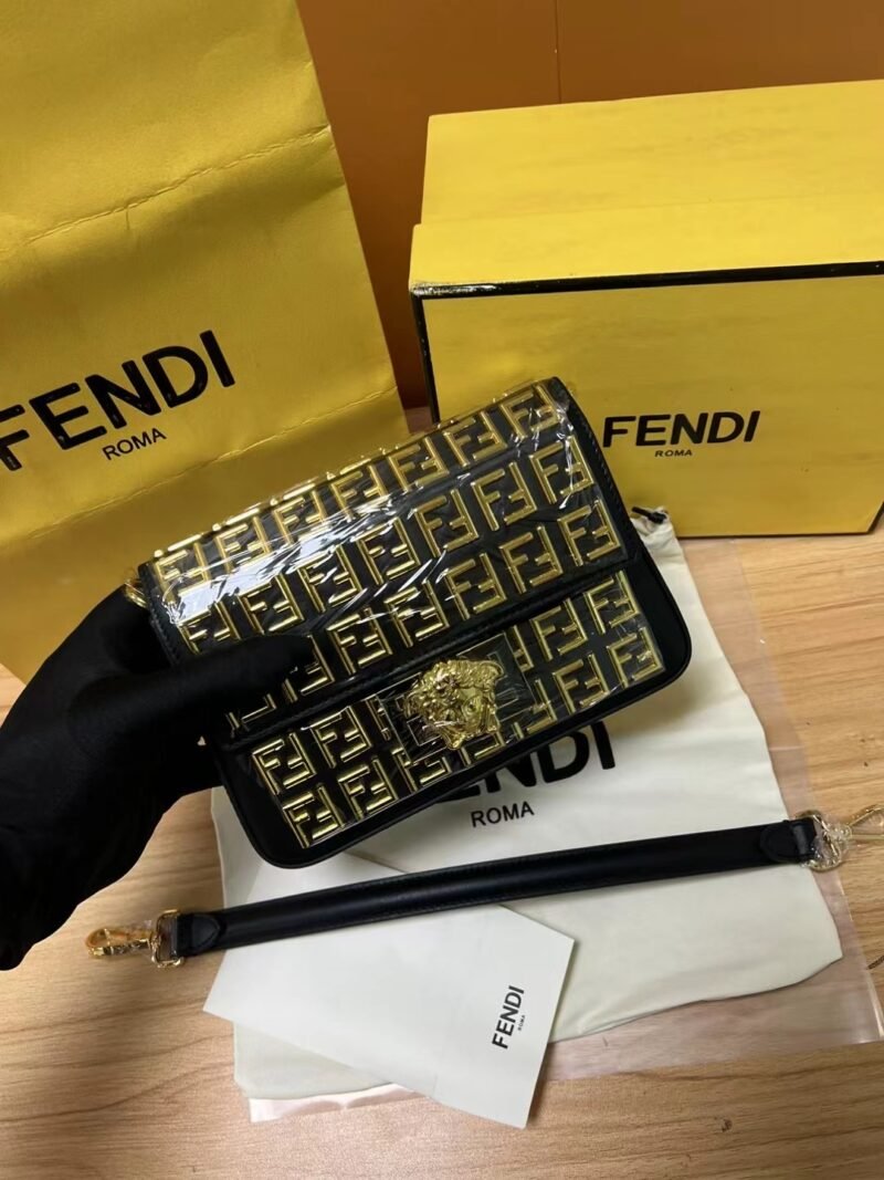 Fendi &Versace Chain Bag-20CM
