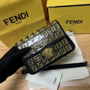Fendi &Versace Chain Bag-20CM