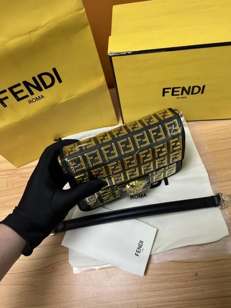 Fendi &Versace Chain Bag-20CM