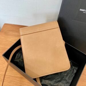 YSL Kaia North/South Satchel In Vegeatble-16*18*6CM