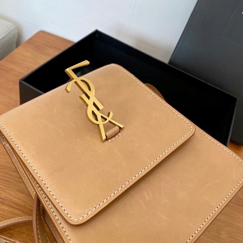 YSL Kaia North/South Satchel In Vegeatble-16*18*6CM