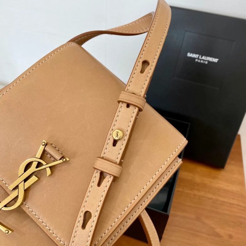 YSL Kaia North/South Satchel In Vegeatble-16*18*6CM