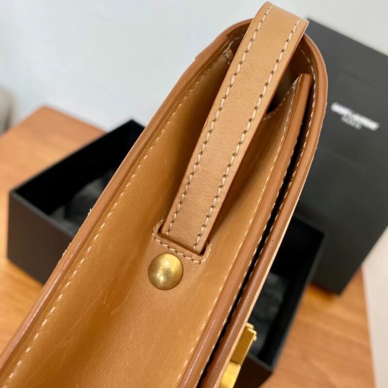 YSL Kaia North/South Satchel In Vegeatble-16*18*6CM