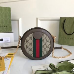 Gucci Ophidia Mini Round Bag-18*18*6CM