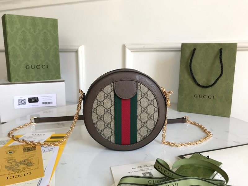 Gucci Ophidia Mini Round Bag-18*18*6CM