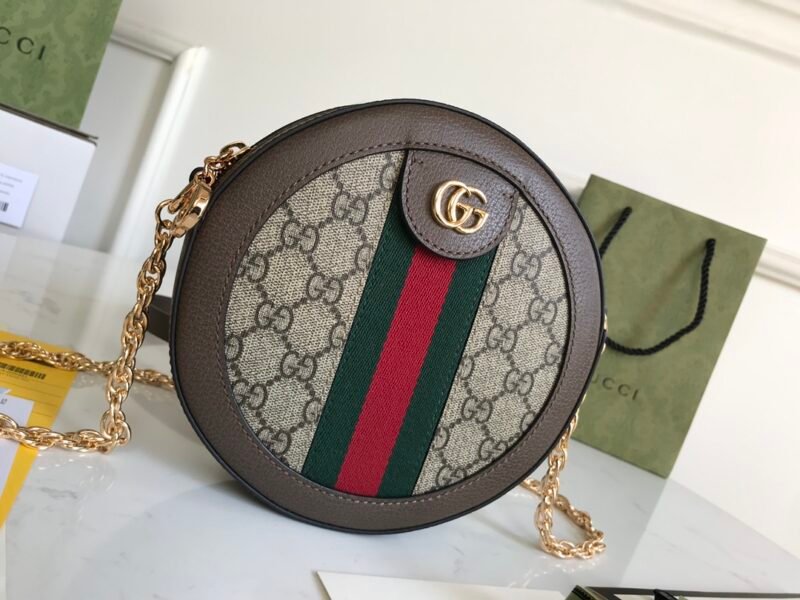 Gucci Ophidia Mini Round Bag-18*18*6CM