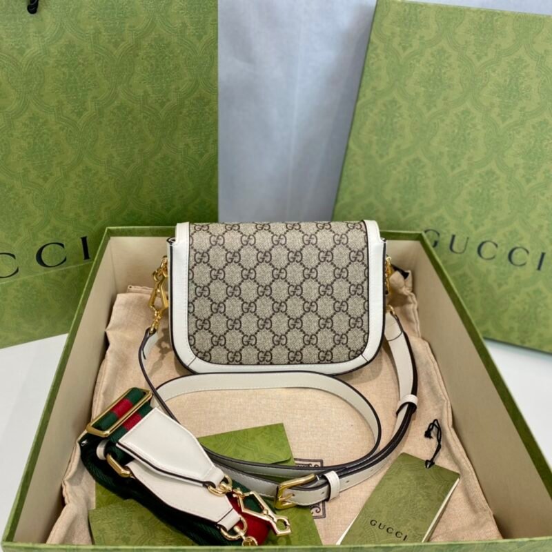 Gucci 1955 Horsebit Shoulder Bag-20.6*14.4*5.1CM