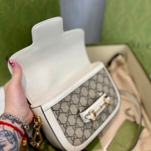 Gucci 1955 Horsebit Shoulder Bag-20.6*14.4*5.1CM