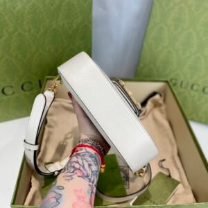 Gucci 1955 Horsebit Shoulder Bag-20.6*14.4*5.1CM