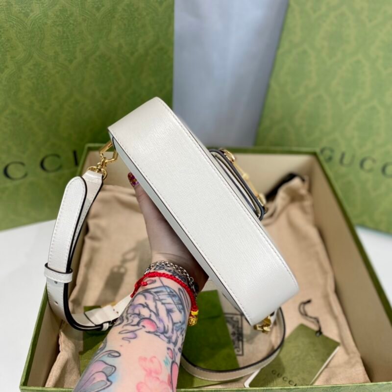 Gucci 1955 Horsebit Shoulder Bag-20.6*14.4*5.1CM