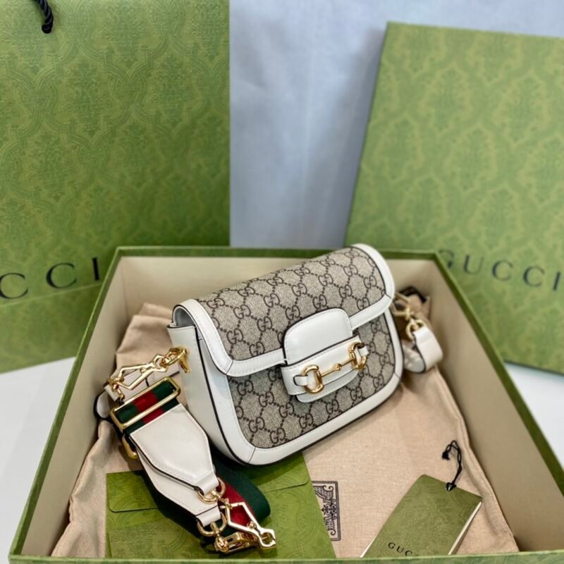 Gucci 1955 Horsebit Shoulder Bag-20.6*14.4*5.1CM