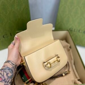 Gucci 1955 Horsebit Shoulder Bag-20.6*14.4*5.1CM