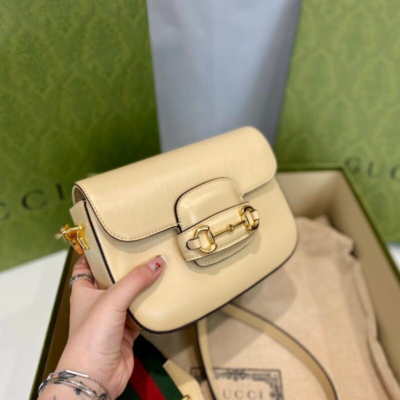 Gucci 1955 Horsebit Shoulder Bag-20.6*14.4*5.1CM
