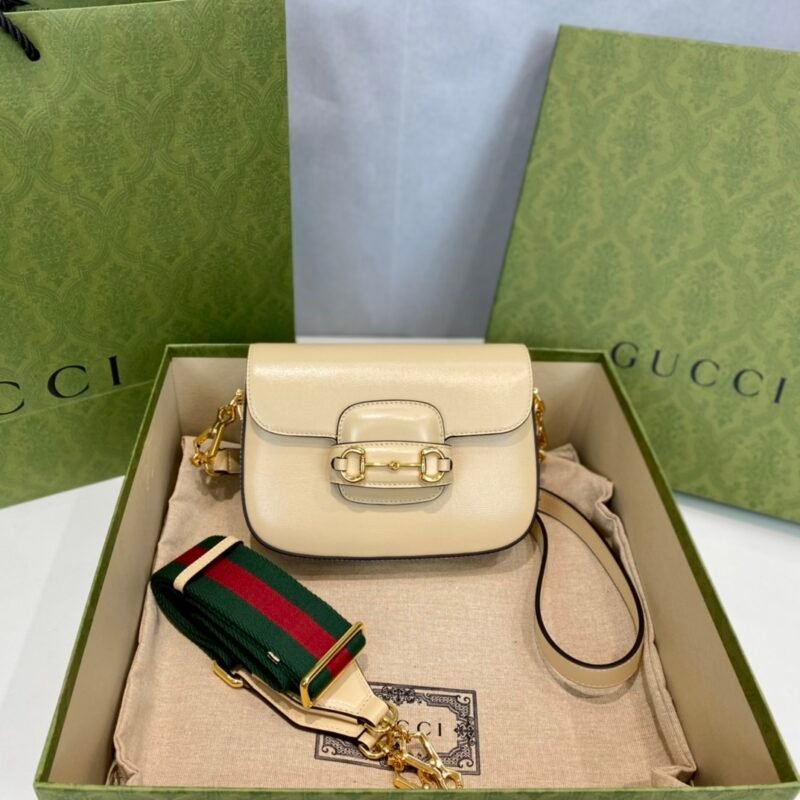 Gucci 1955 Horsebit Shoulder Bag-20.6*14.4*5.1CM