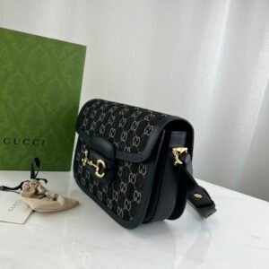 Gucci 1955 Horsebit Shoulder Bag-25*18*8CM