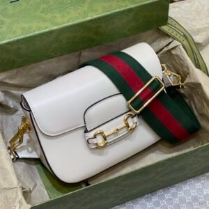 Gucci 1955 Horsebit Shoulder Bag-20.6*14.4*5.1CM