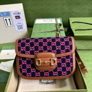 Gucci 1955 Horsebit Shoulder Bag-25*18*8CM
