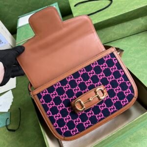 Gucci 1955 Horsebit Shoulder Bag-25*18*8CM