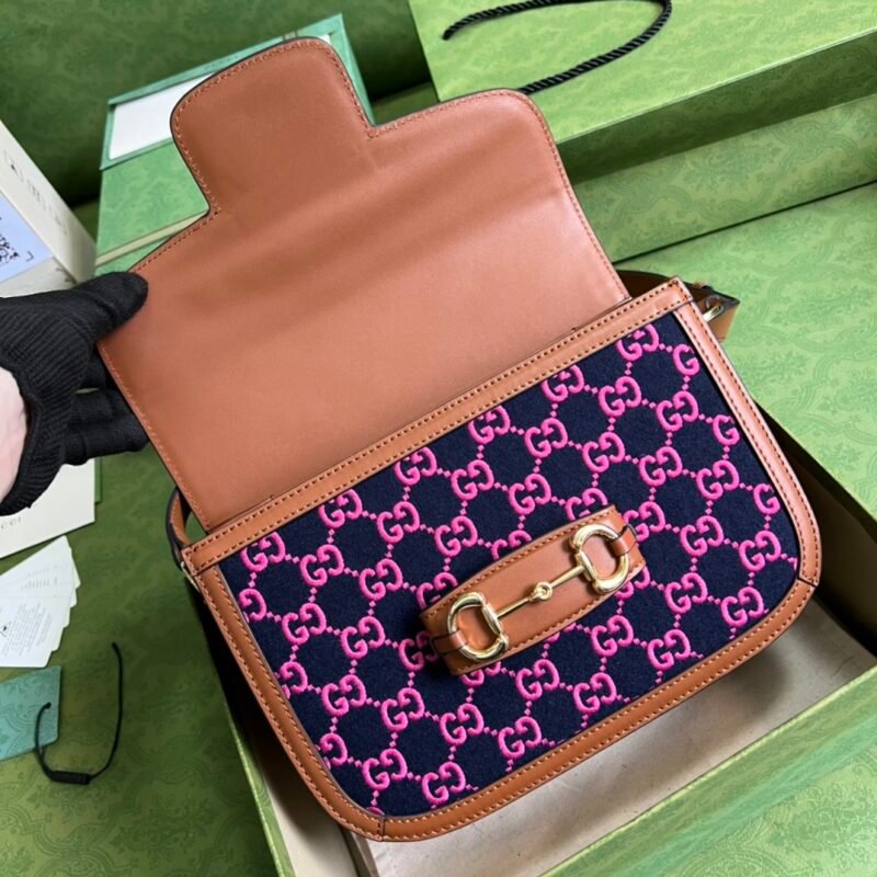 Gucci 1955 Horsebit Shoulder Bag-25*18*8CM