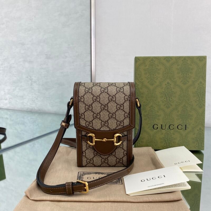 Gucci Liberty 1955 Handbag-17x11x4CM