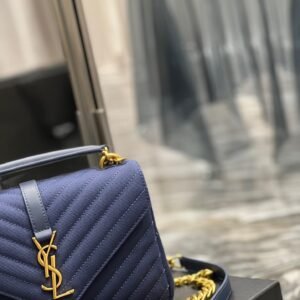 YS L Monogram College Bag-24*17*7CM