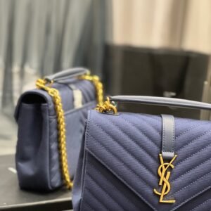 YS L Monogram College Bag-24*17*7CM