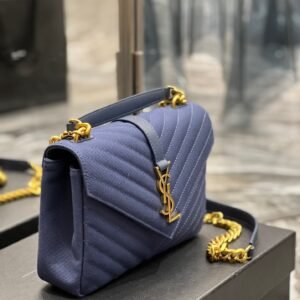 YS L Monogram College Bag-24*17*7CM