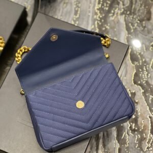 YS L Monogram College Bag-24*17*7CM