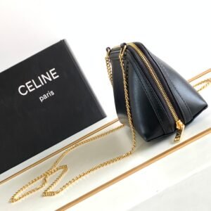 Celin Triomphe Shell Bag-16 X 11X 8CM