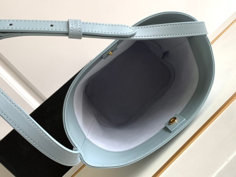 Celina Cuir Bucket-30×22×13CM