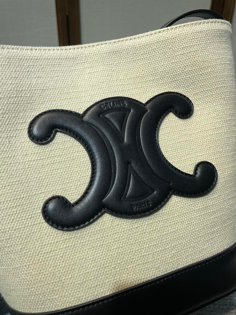 Celina Cuir Bucket-30×22×13CM