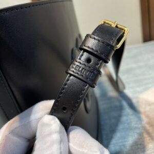 Celina Cuir Bucket-30×22×13CM