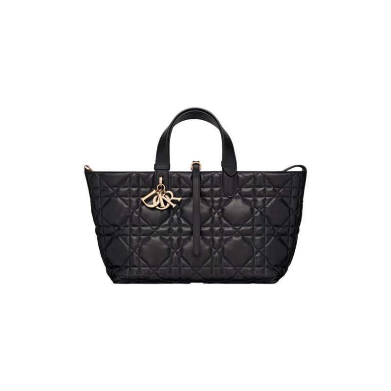 DIOR Medium Dior Toujours Bag Macrocannage Calfskin