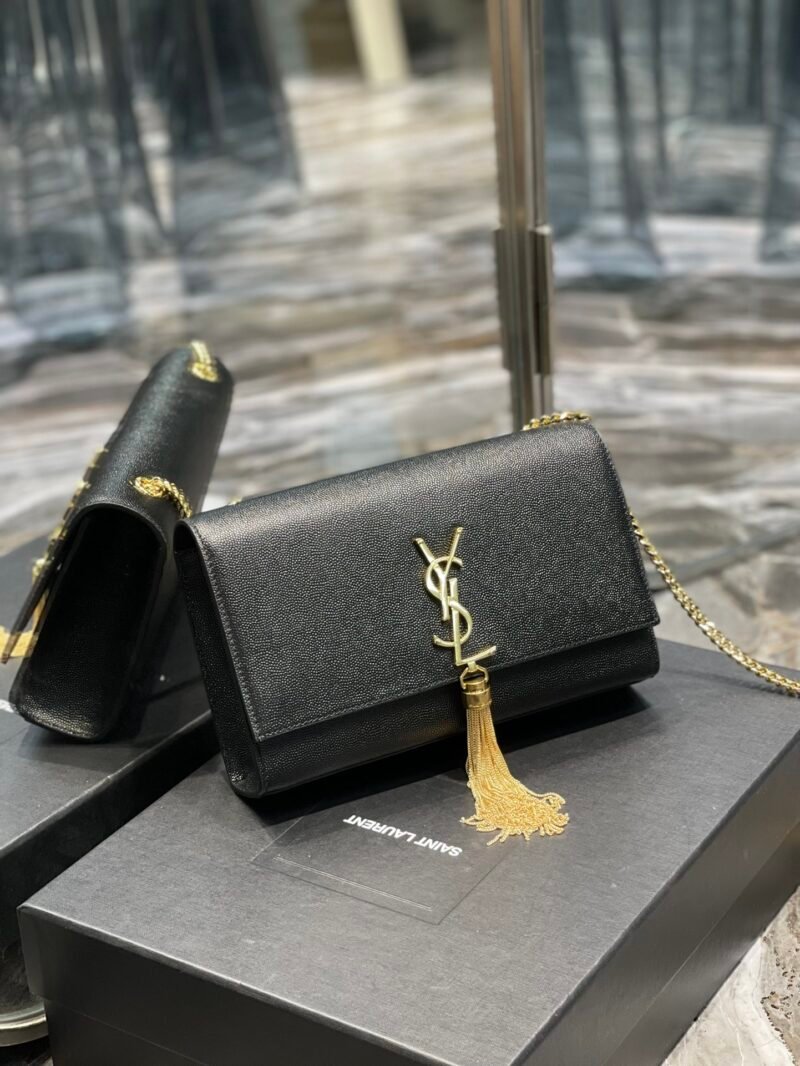 YSL Medium Kate Bags-Caviar-24*14.5*5.5CM