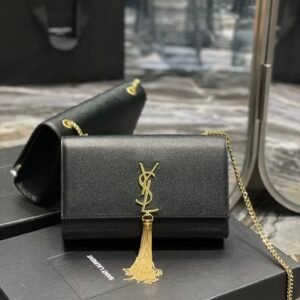 YSL Medium Kate Bags-Caviar-24*14.5*5.5CM
