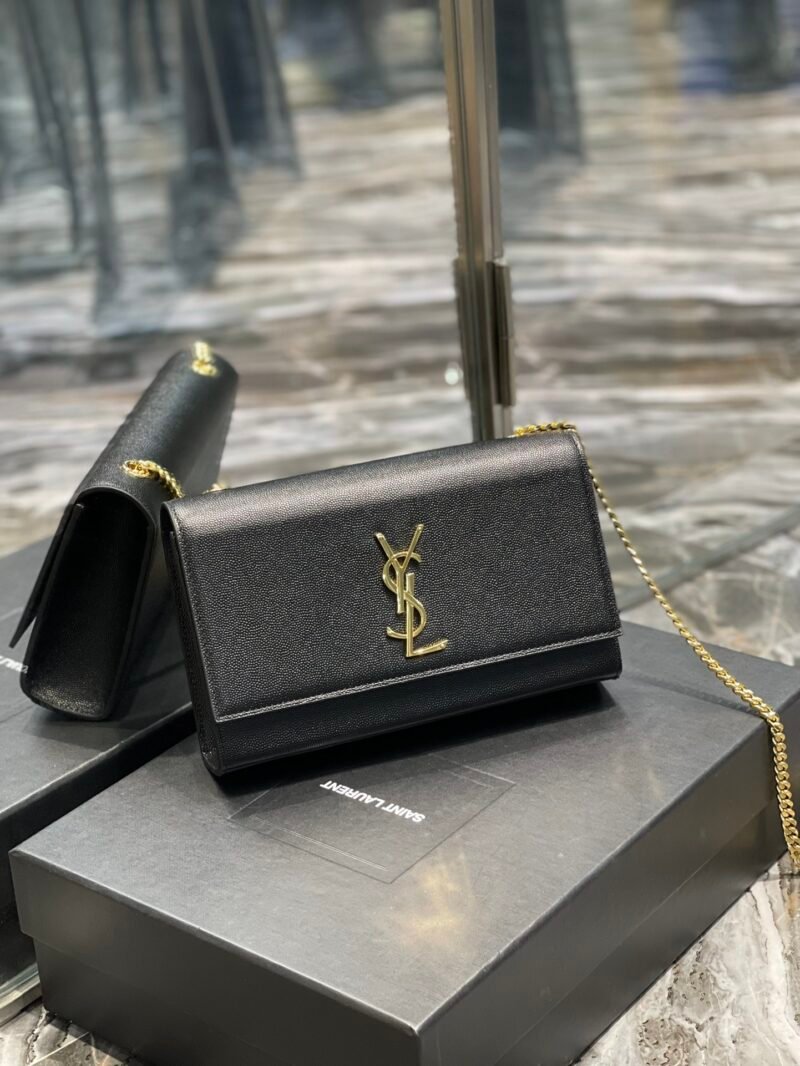 YSL Medium In Grain De Pouder Embossed Leather-24*14.5*5.5CM