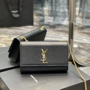 YSL Medium In Grain De Pouder Embossed Leather-24*14.5*5.5CM