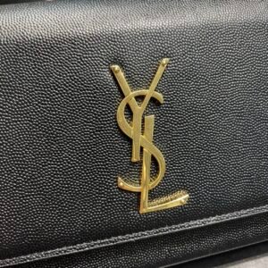 YSL Medium In Grain De Pouder Embossed Leather-24*14.5*5.5CM